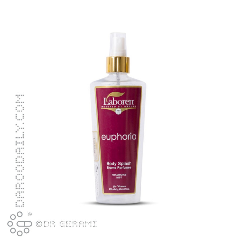 بادی اسپلش بانوان مدل Euphoria لابورن ۲۵۰ میلی لیتری