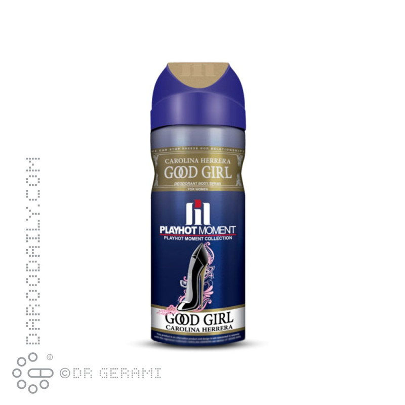 اسپری دئودورانت بانوان مدل Good Girl پلی هات مومنت ۲۰۰ میلی لیتری