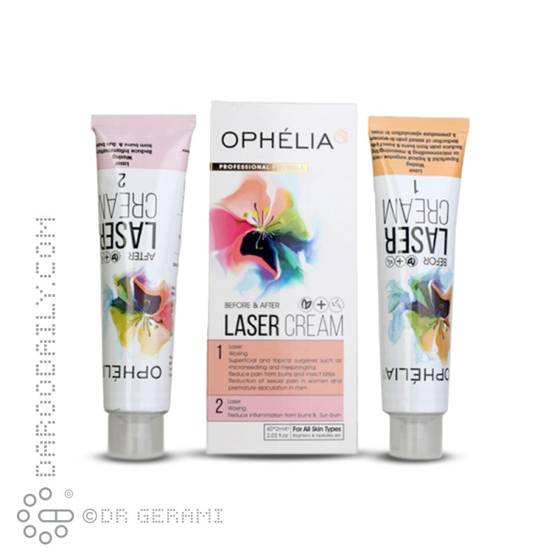 کرم قبل و بعد از لیزر اوفلیا 120 گرمی