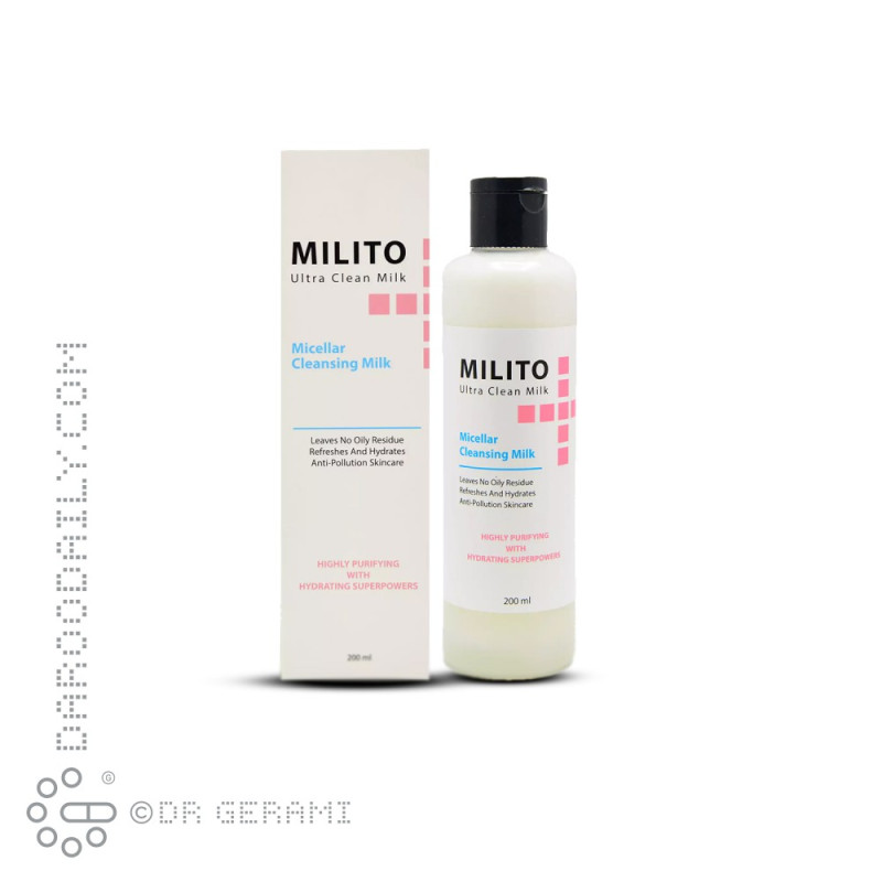 شیر پاک کن میسلار میلیتو 200 میلی لیتری