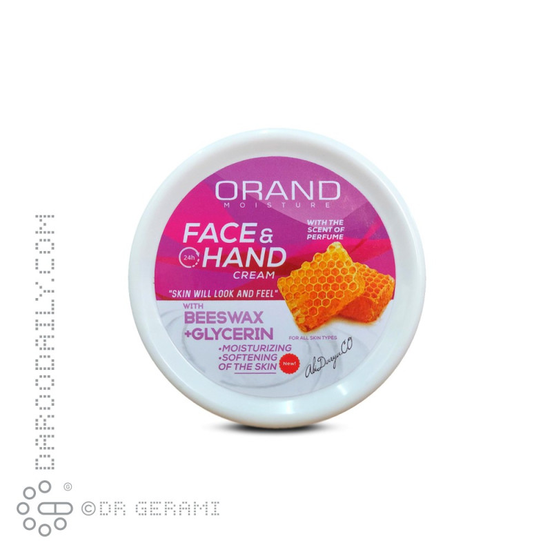 کرم مرطوب کننده موم زنبور عسل اورند 180 میلی لیتری