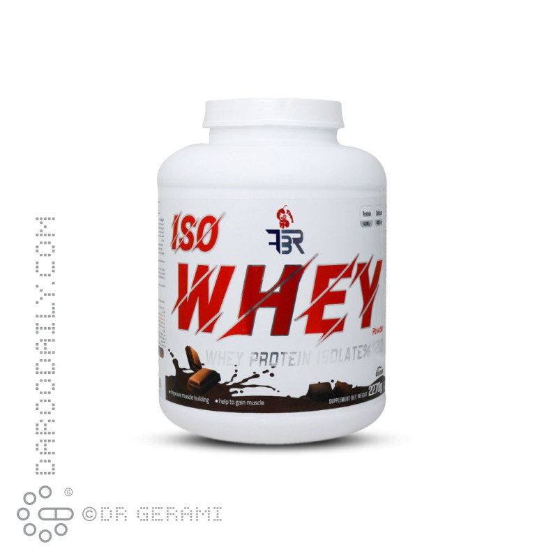 پودر پروتئین ایزو وی شکلاتی اف بی آر ۲۲۷۰ گرمی