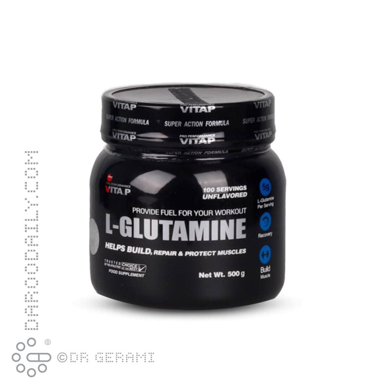 پودر ال گلوتامین ویتاپی ۵۰۰ گرمی