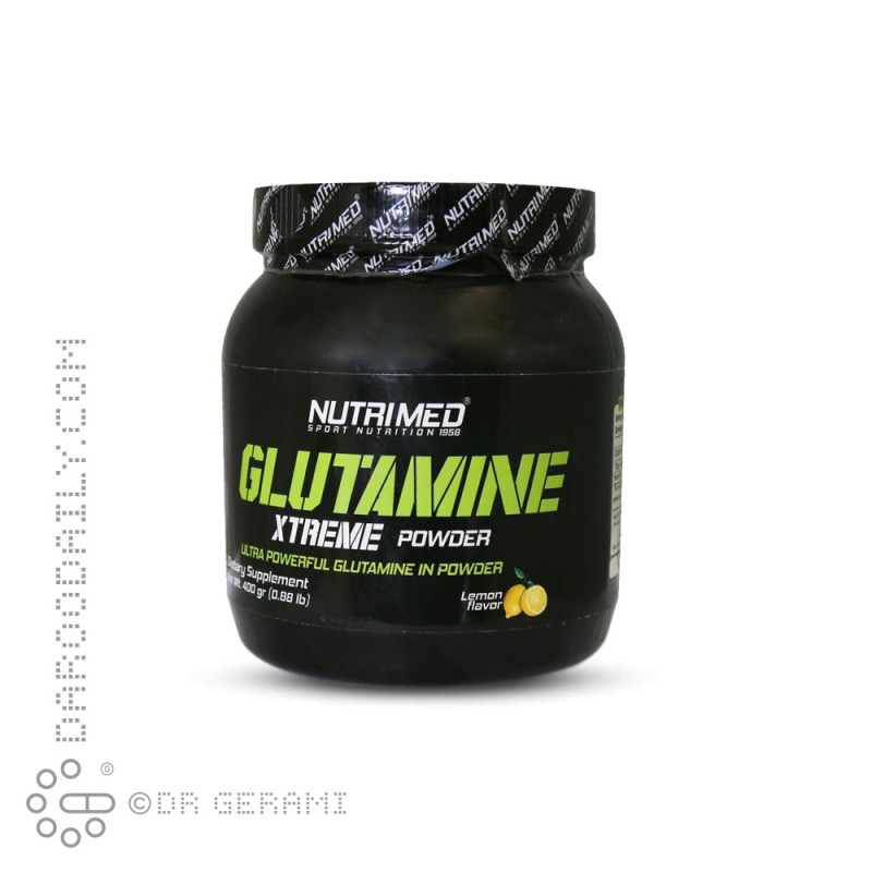 پودر ال گلوتامین اکستریم لیمویی نوتریمد ۶۰۰ گرمی