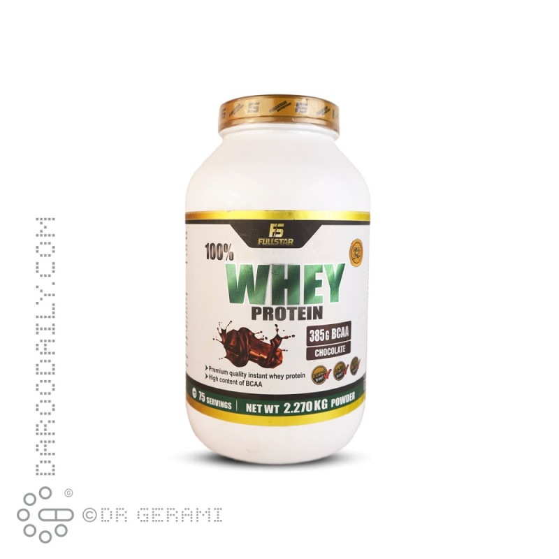 پودر پروتئین وی 100 درصد شکلاتی فول استار ۲۲۷۰ گرمی