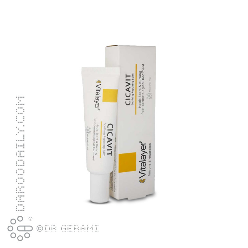 بالم ترمیم کننده و ضد التهاب مدل Cicavit ویتالیر 30 میلی لیتری