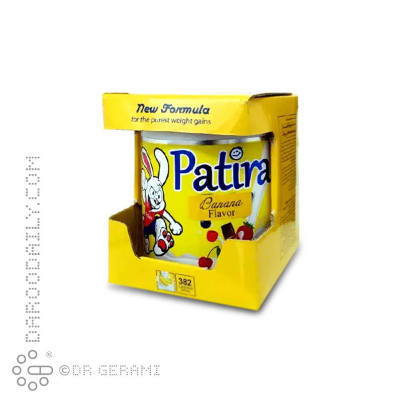 پودر افزایش وزن موزی کودکان پاتیرا ۵۰۰ گرمی