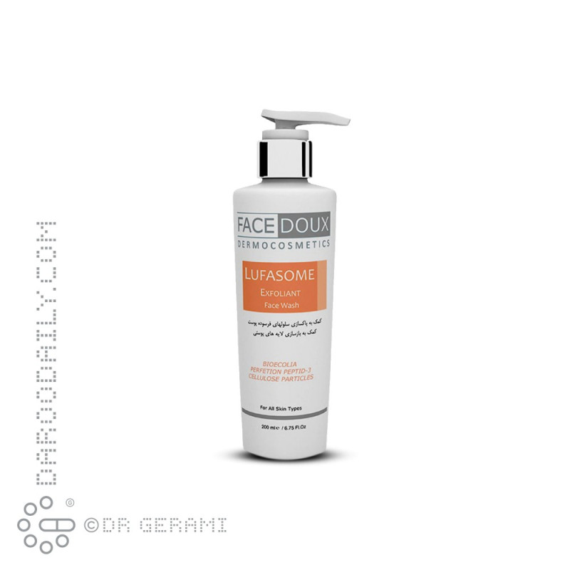ژل شستشو صورت مدل Lufasome فیس دوکس 200 میلی لیتری