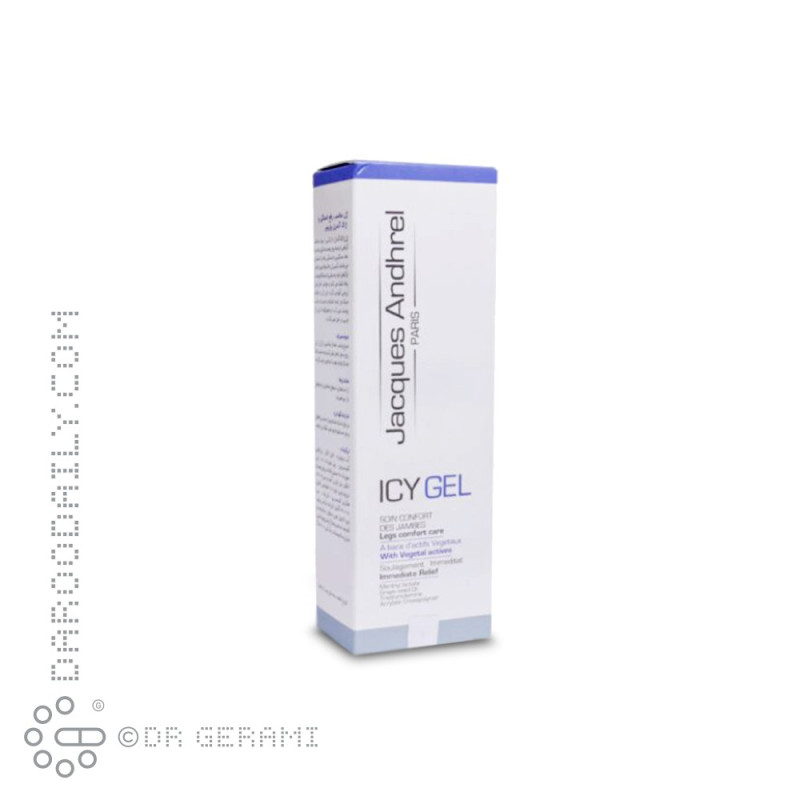 ژل ضد واریس و رفع خستگی پا ژاک آندرل پاریس 125 میلی لیتری