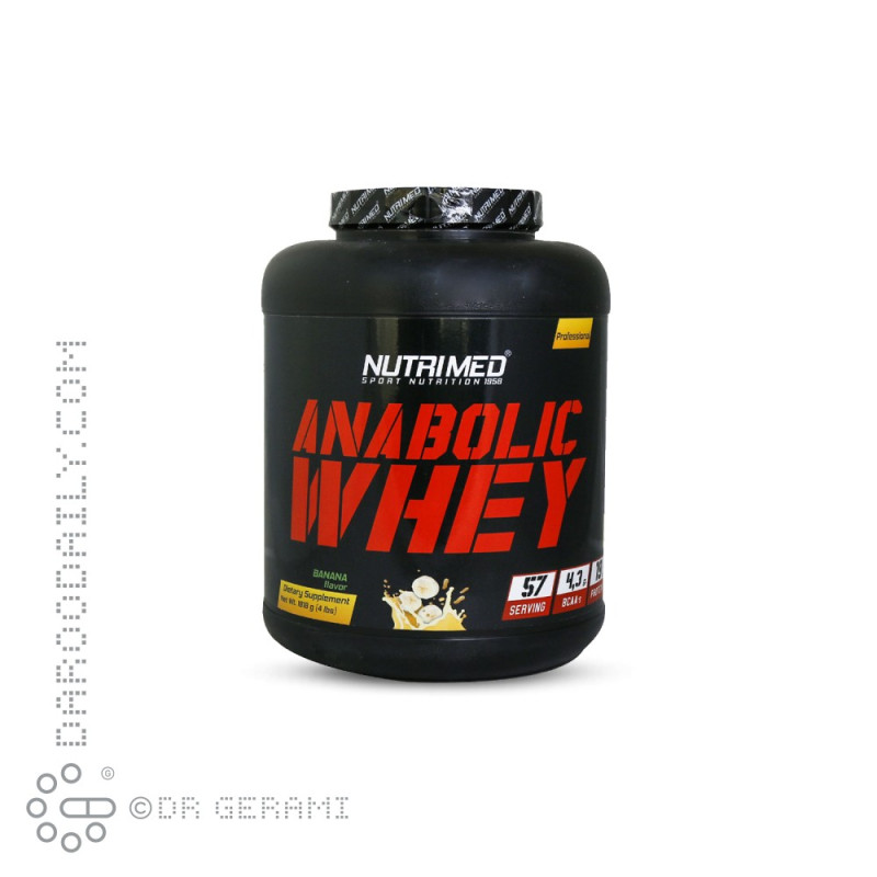 پودر پروتئین وی آنابولیک موزی نوتریمد ۱۸۱۸ گرمی