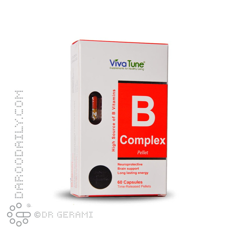 کپسول آهسته رهش ب کمپلکس پلت ویواتیون 60 عددی