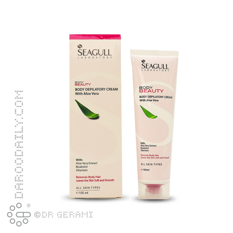 کرم موبر بدن حاوی آلوئه ورا سی گل 100 میلی لیتری