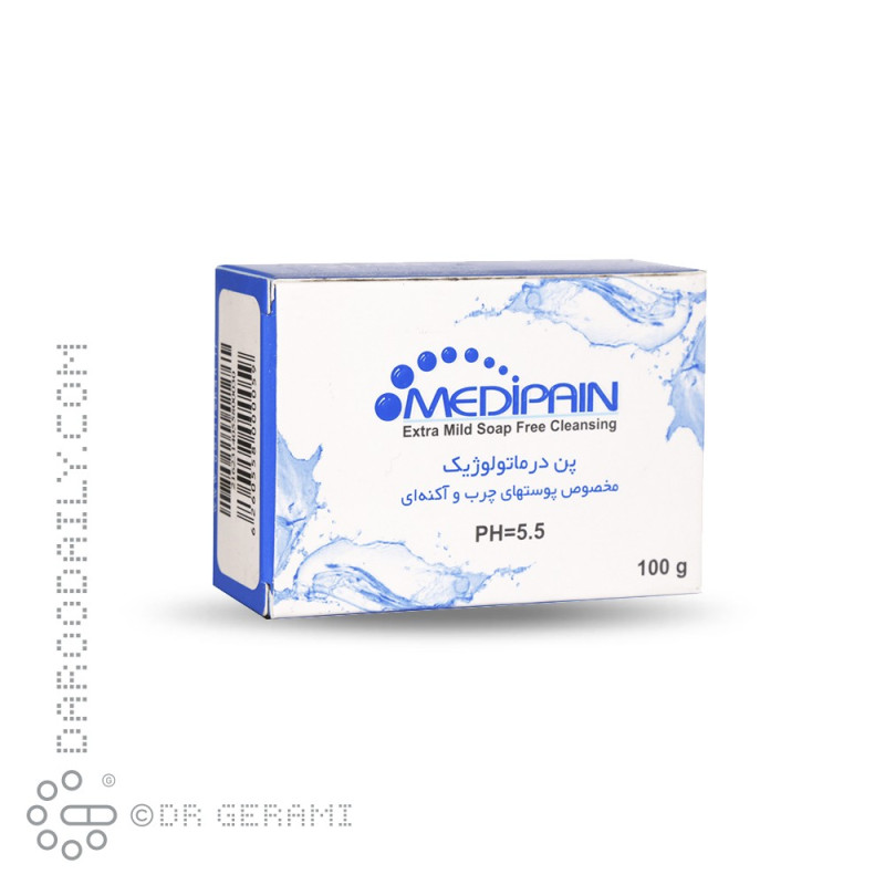 پن درماتولوژیک پوست چرب مدیپن 100 گرمی
