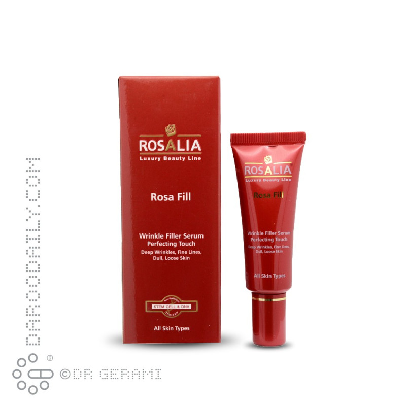 سرم پر کننده چروک پوست مدل Rosa Fill رزالیا 25 میلی لیتری
