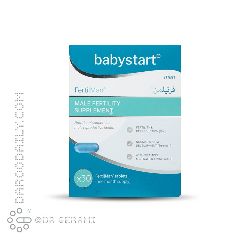 قرص فرتیلمن آقایان بی بی استارت 30 عددی