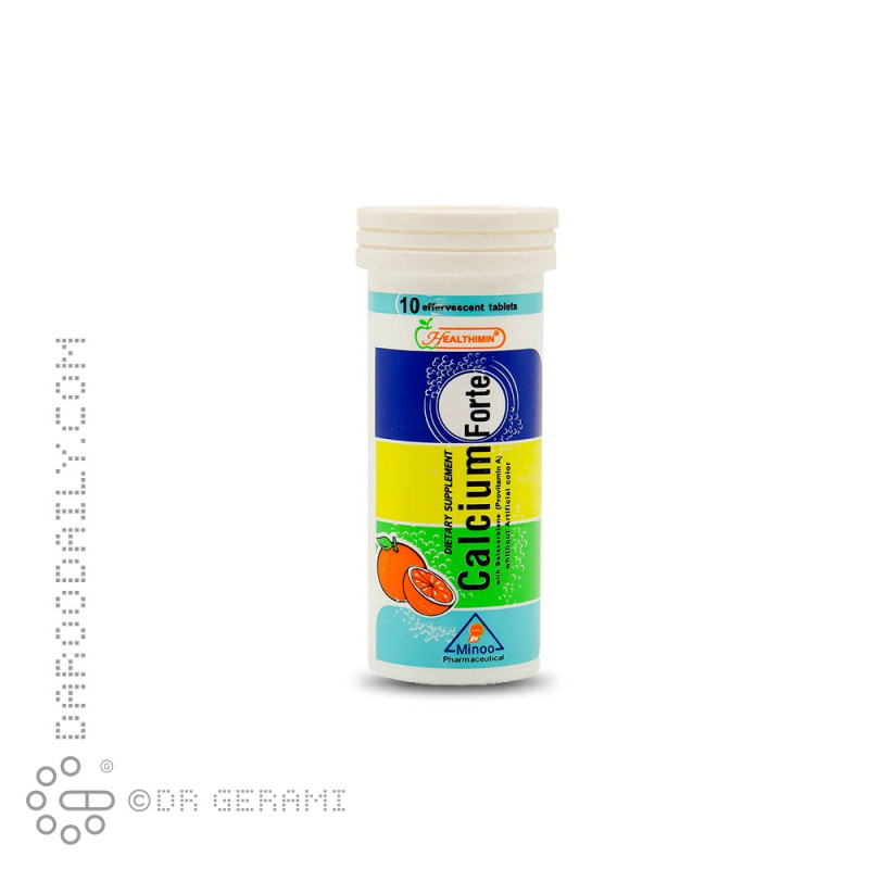 قرص جوشان کلسیم فورت هلثی مین 10 عددی