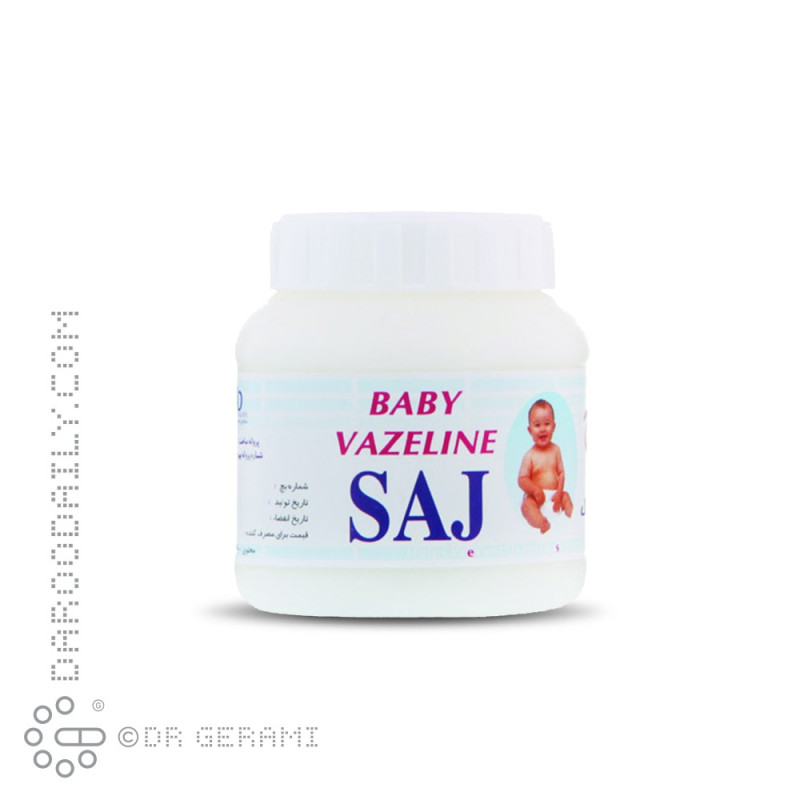 وازلین کودکان حاوی زینک اکساید ساج 100 میلی لیتری