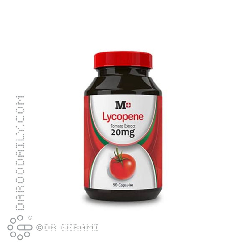 کپسول لیکوپن 20 میلی گرمی ام پلاس 50 عددی