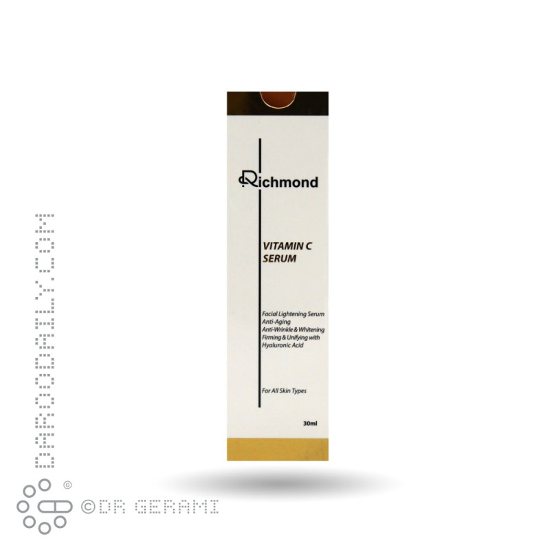 سرم روشن کننده پوست ویتامین C ریچموند ۳۰ میلی لیتری