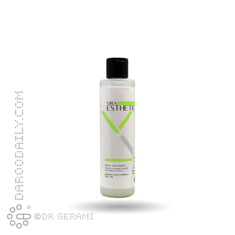 شامپو موهای چرب ویرا استتیک ۲۰۰ میلی لیتری