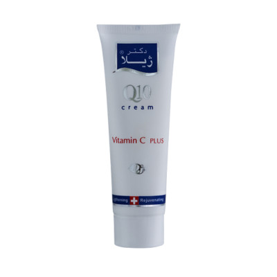 کرم جوان کننده Q10 ویتامین +C دکتر ژیلا 50 گرمی