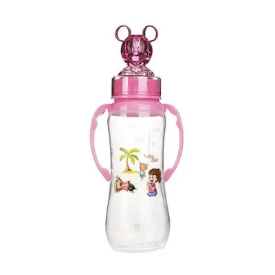 شیرخوری کلاسیک فندقی دسته‌دار بی بی لند 240 میلی‌لیتر