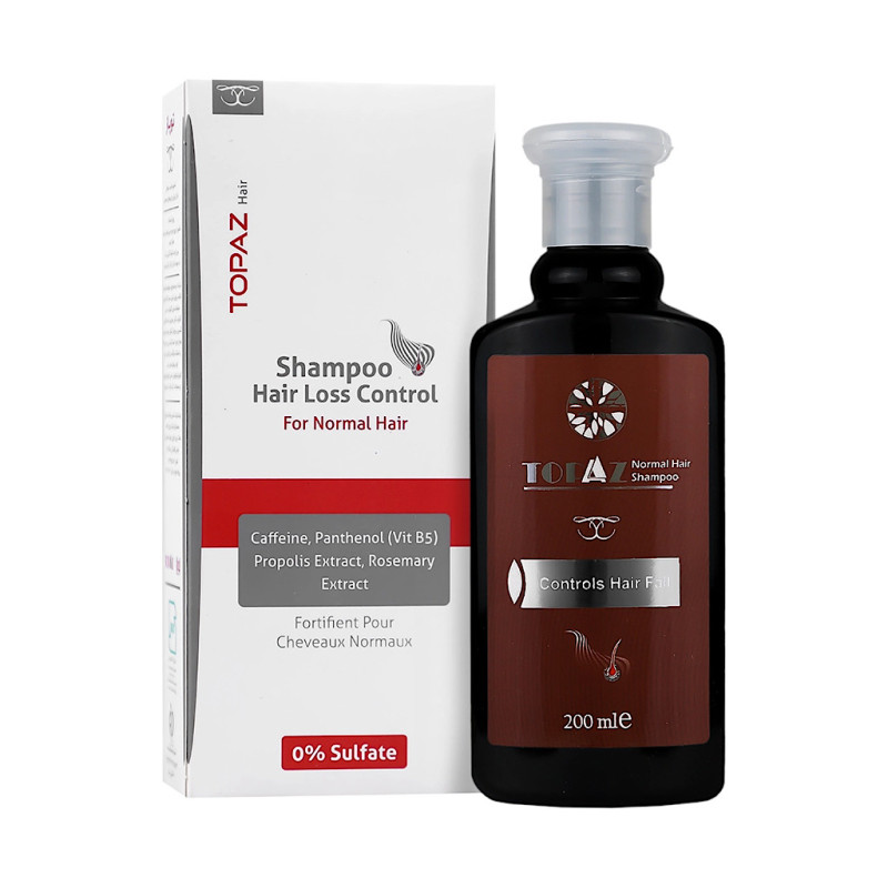 شامپو پوست سر دارای پوسته درماتولوژیک توپاز 200 میلی لیتری