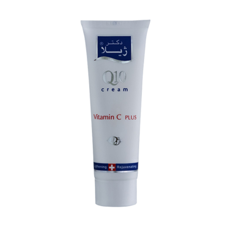 کرم جوان کننده Q10 ویتامین +C دکتر ژیلا 50 گرمی