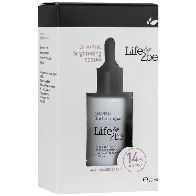سرم لایه بردار و روشن‌کننده لايف توبي حاوی PHA و AHA