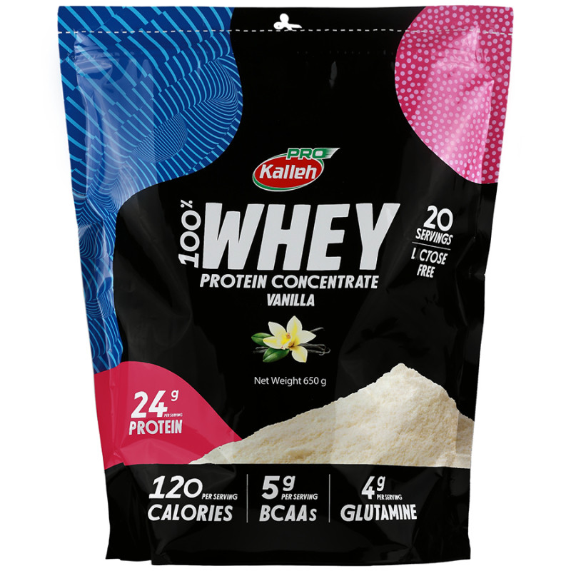 پروتئین وی کنسانتره کاله 650 گرمی وانیل