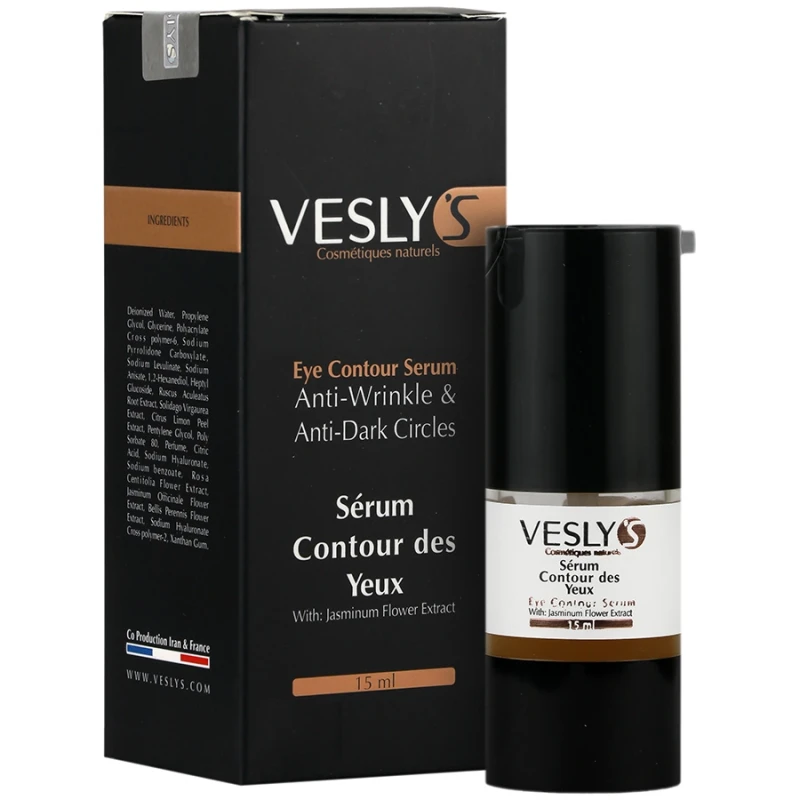 سرم رفع چروک و تیرگی دور چشم وسلیز 15 میلی‌لیتر