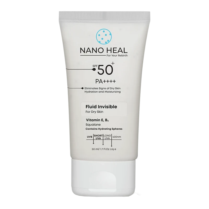 فلوئید ضد آفتاب نانوهیل پوست خشک SPF 50