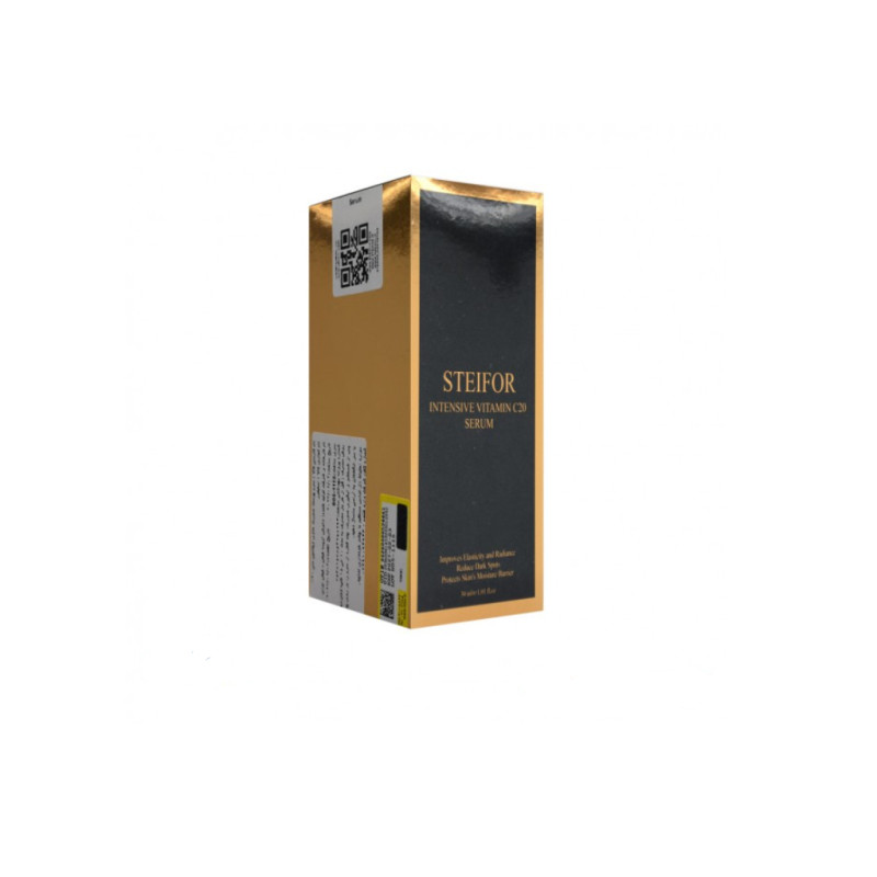 سرم پوست صورت استیفور حاوی ویتامین C 20% 30 میلی‌لیتر