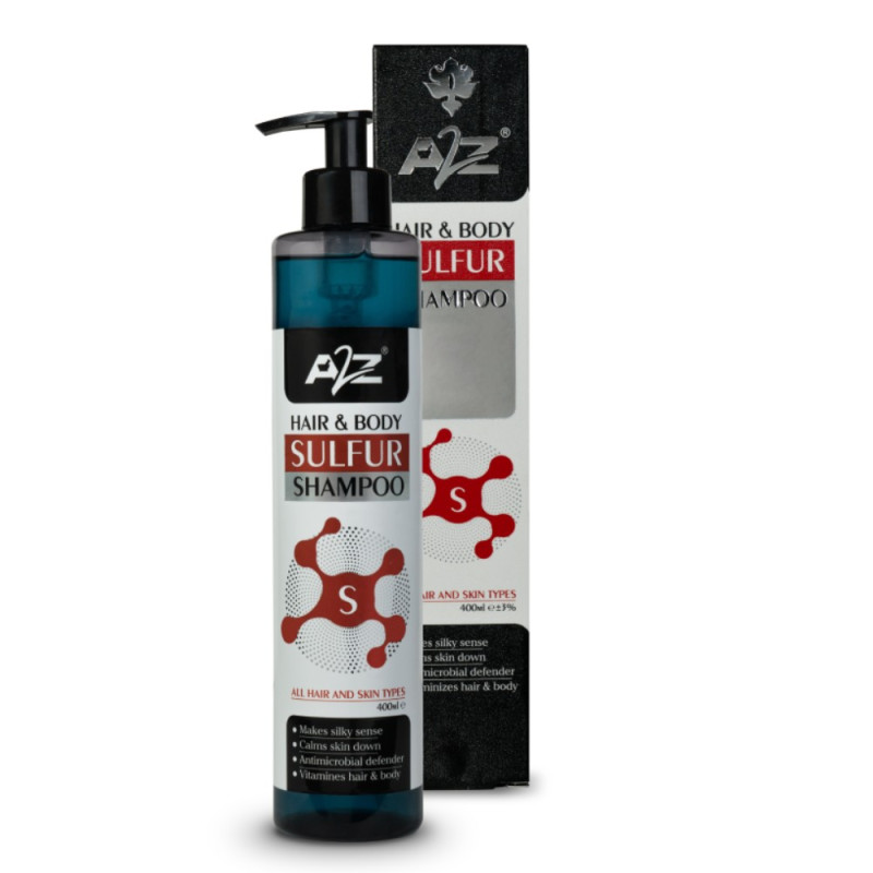 شامپو سر و بدن ای تو زد حاوی گوگرد 400 میلی‌لیتر