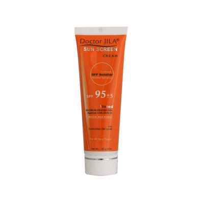 کرم ضد آفتاب رنگی SPF95 دکتر ژیلا ۵۰ میلی لیتری