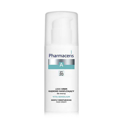 کرم مرطوب کننده قوی SPF20 ویتا سنسیلیوم فارماسریز 50 میلی لیتری