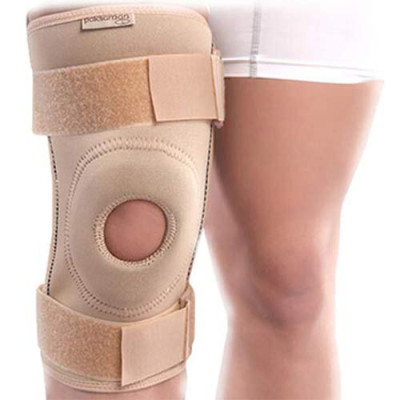 زانو بند نئوپرنی 4 فنره پاک سمن خیلی بزرگ