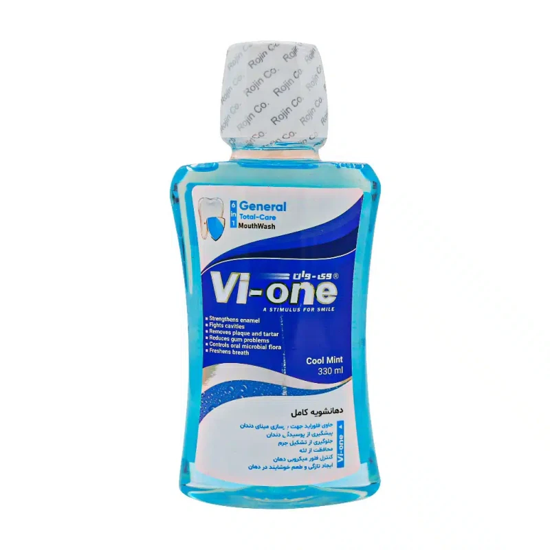 دهان شویه مدل General Cool Mint وی وان 330 میلی لیتری