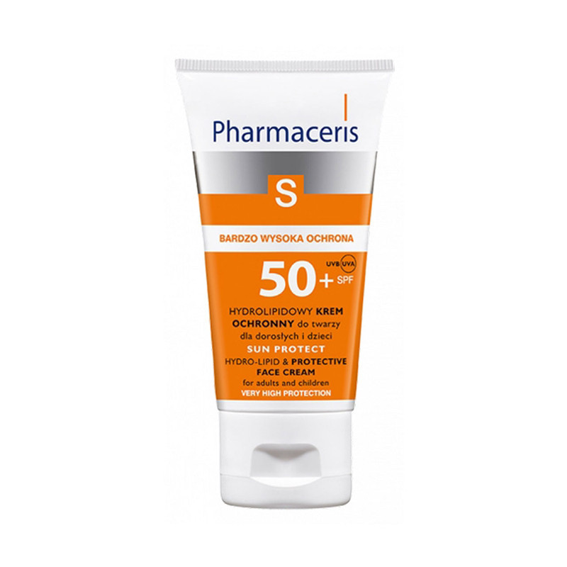 کرم ضد آفتاب پوست حساس هیدرولیپید SPF50 فارماسریز 50 میلی لیتری