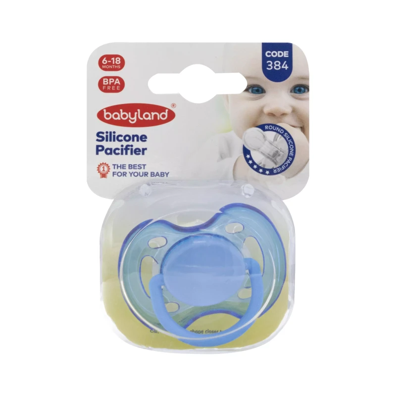 پستانک فندوقی النا شفاف بی بی لند سایز 2 کد 384