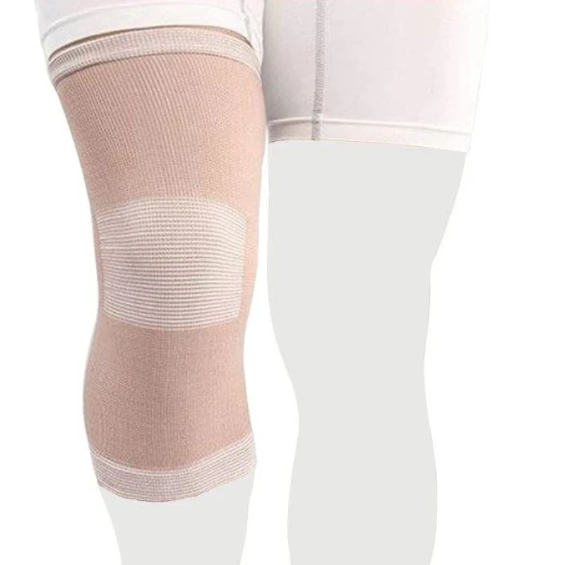 زانوبند طبی الاستيک ژاکارد پاک سمن سایز بزرگ