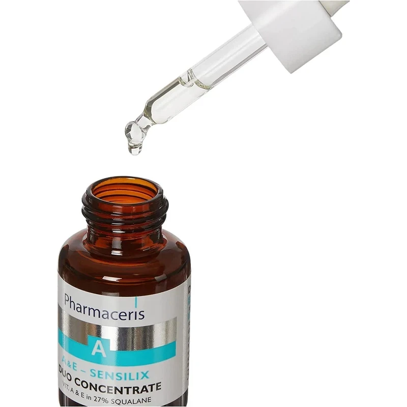 سرم جوان کننده 8 درصد ویتامین E مدل E-Sensilix فارماسریز 30 میلی لیتری