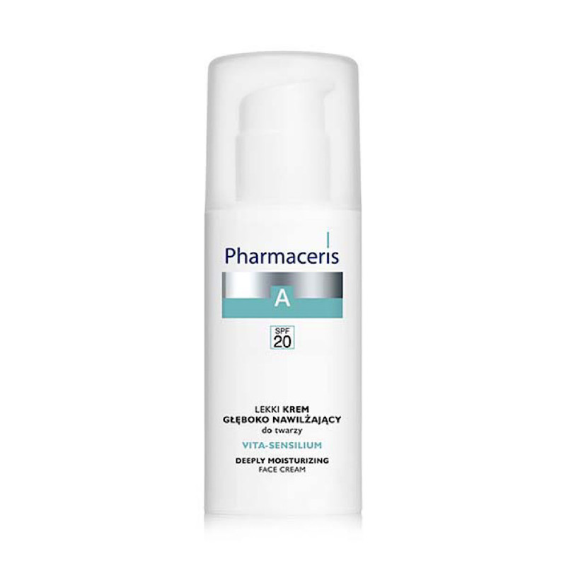 کرم مرطوب کننده قوی SPF20 ویتا سنسیلیوم فارماسریز 50 میلی لیتری