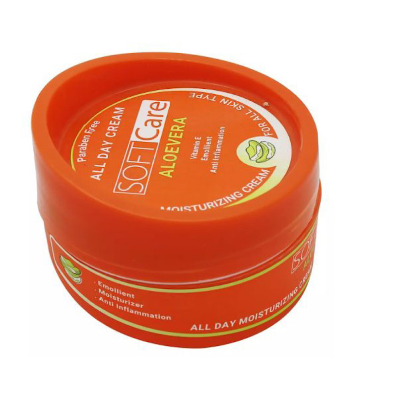 کرم مرطوب کننده حاوی آلوئه ورا سافت کر 200 میلی لیتری