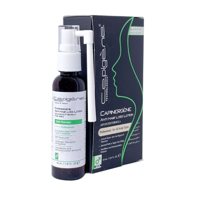 محلول تقویت کننده و ضد ریزش مو آقایان سپیژن 40 میلی لیتری