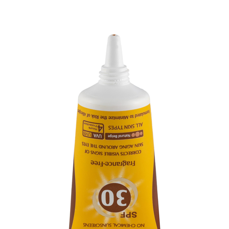 کرم دور چشم بژ طبیعی حاوی ضد آفتاب SPF30 سان سیف 20 گرمی