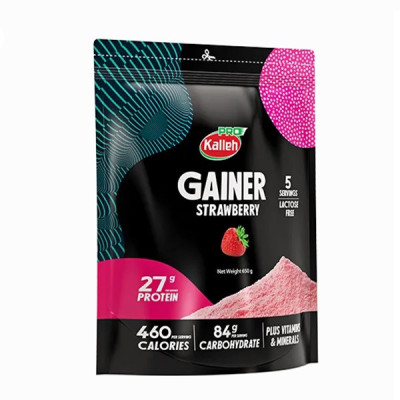 پودر گینر توت فرنگی کاله 650 گرمی
