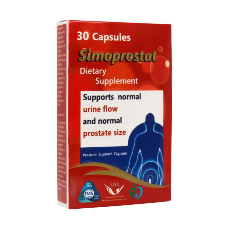 کپسول سیموپروستات سیمرغ دارو عطار 30 عدد