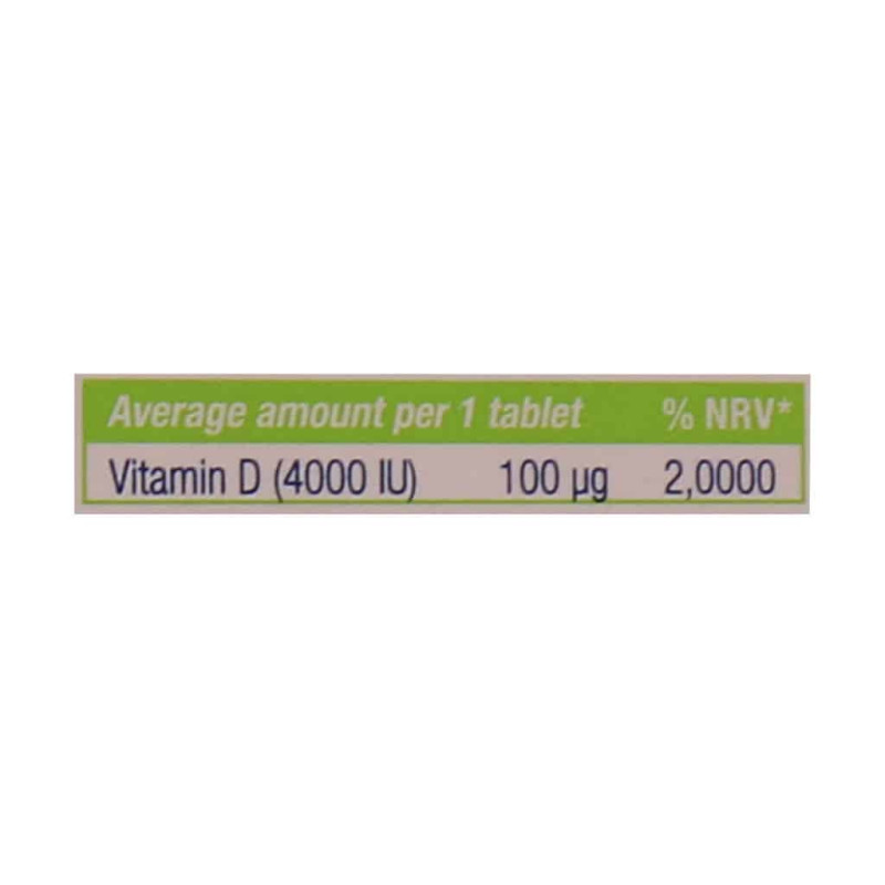 قرص ویتامین D3 4000 واحد یوروویتال 60 عدد