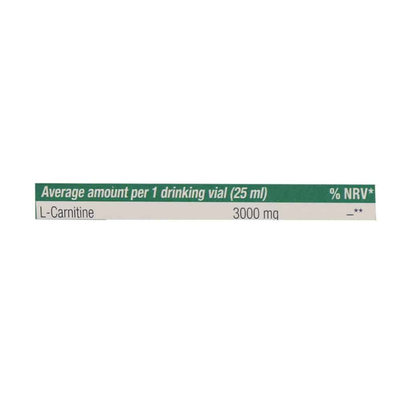 ویال خوراکی ال کارنیتین 3000 میلی گرم یوروویتال 6 عدد